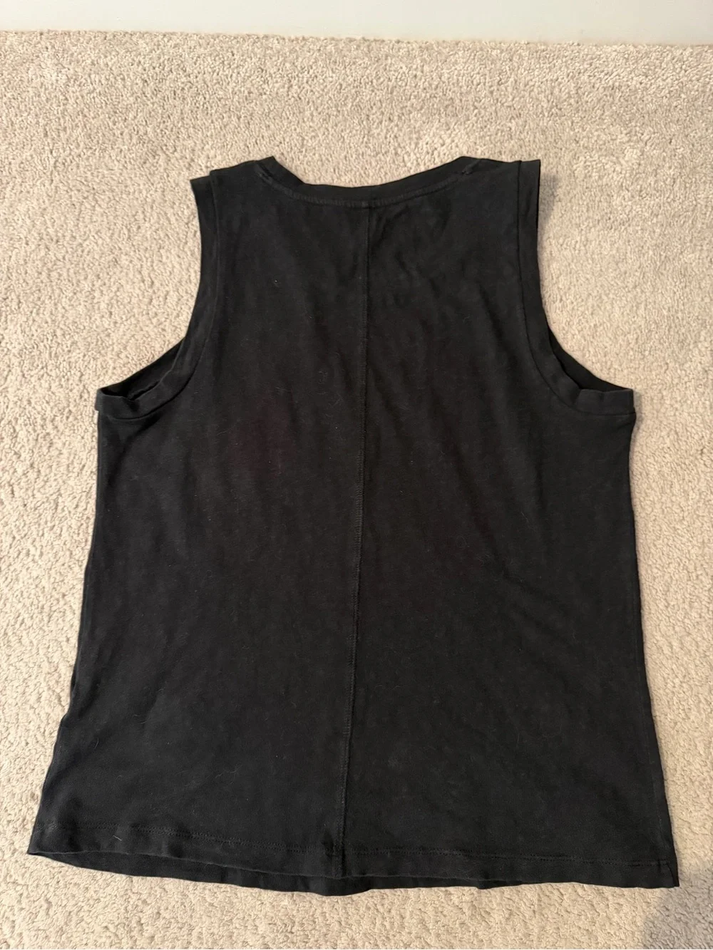 Jcrew Classic Black Girlfriend Tank Top